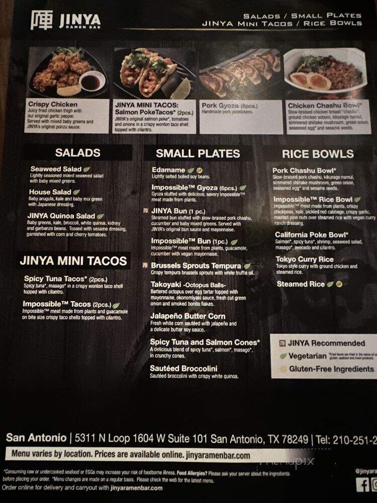 JINYA Ramen Bar - San Antonio, TX