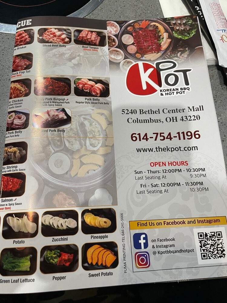KPOT Korean BBQ & Hot Pot - Columbus, OH