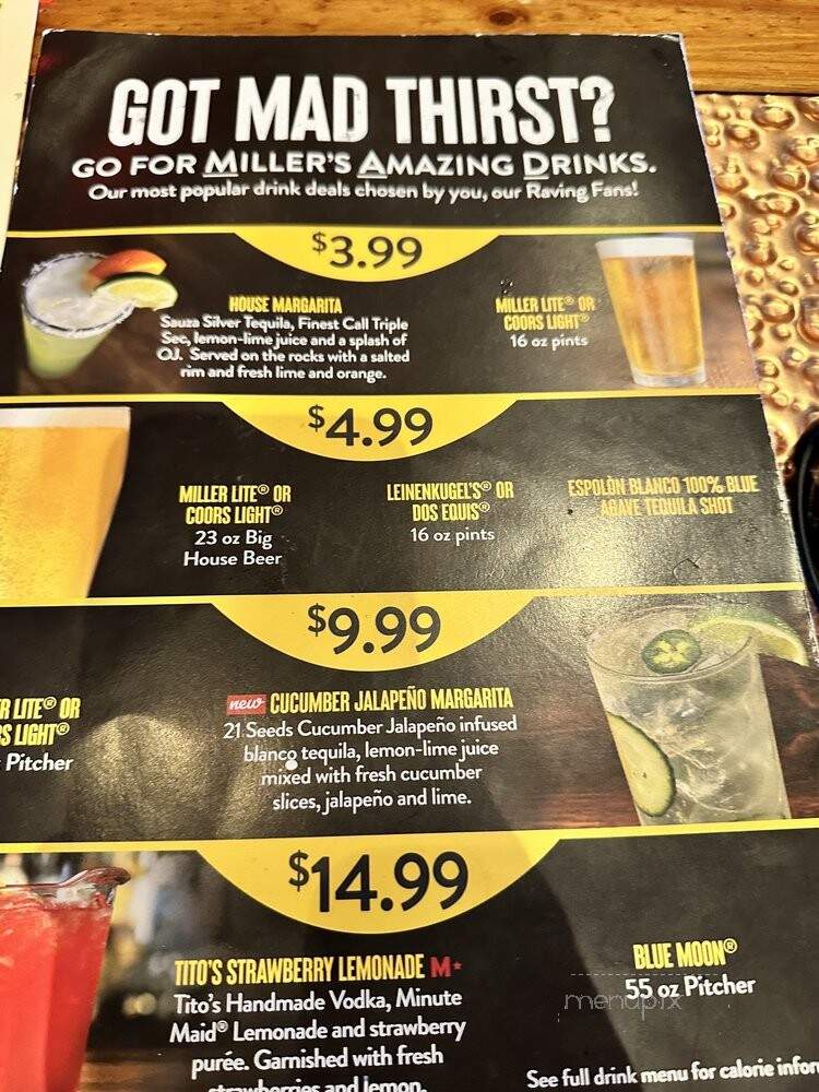Miller's Ale House - Watchung, NJ