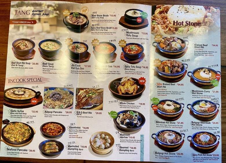 Jin Cook - Santa Clarita, CA menu_pic
