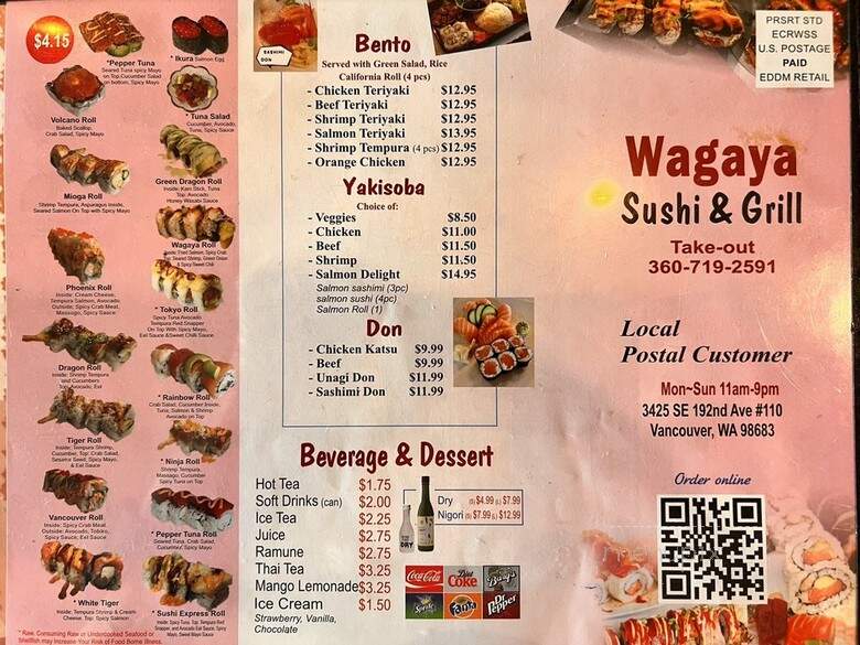 Wagaya Sushi & Grill - Vancouver, WA