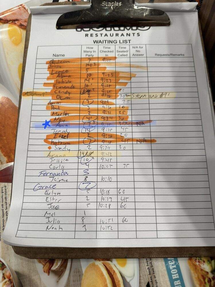 Norms Restaurant - Rialto, CA menu_pic
