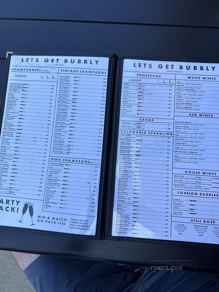 Mimosa House - Folsom, CA menu_pic