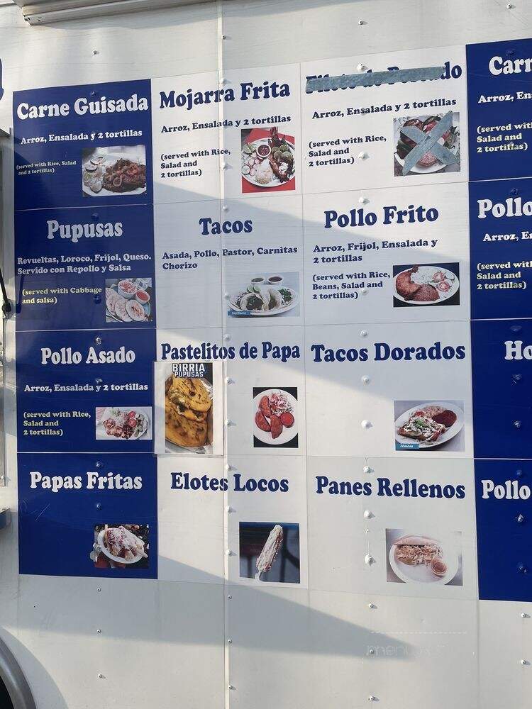 Pupuseria Rosita - Fayetteville, NC menu_pic