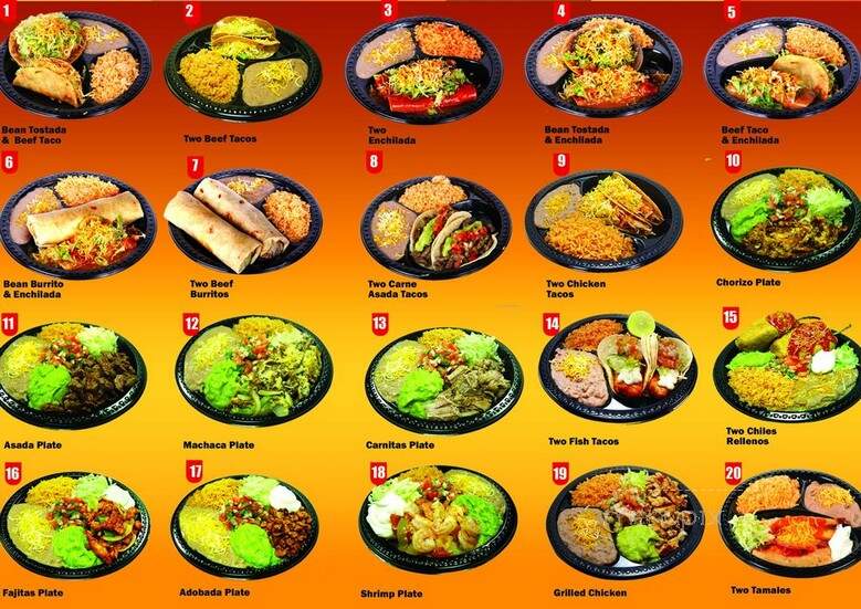 Muchas Gracias Mexican Food - Troutdale, OR menu_pic