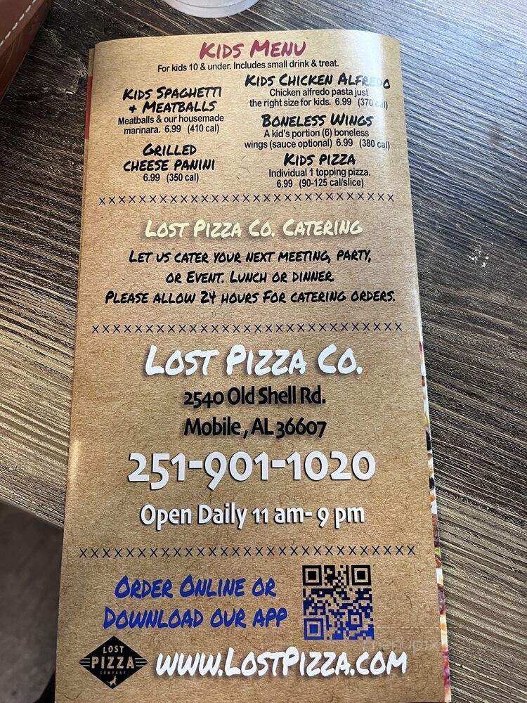 Lost Pizza Co. - Mobile, AL