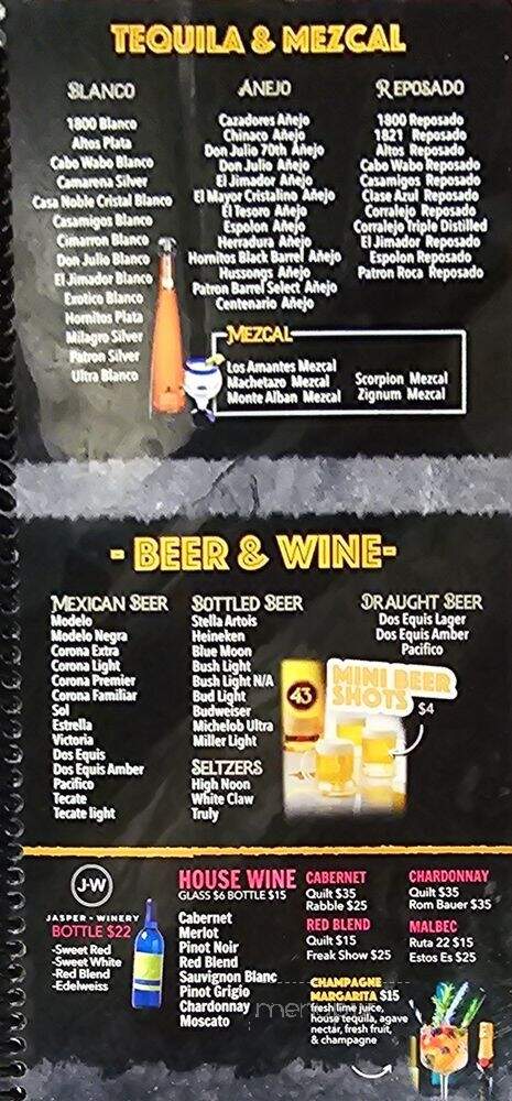 Sol Agave - Grimes, IA menu_pic