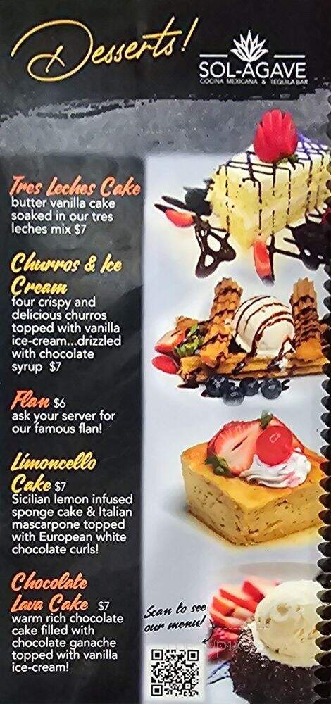 Sol Agave - Grimes, IA menu_pic