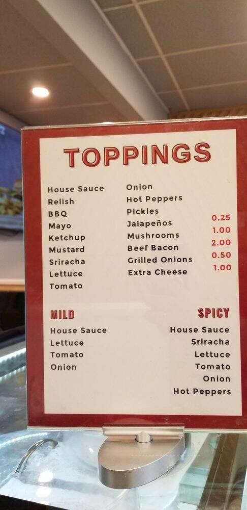 B Boyz - Pickering, ON menu_pic