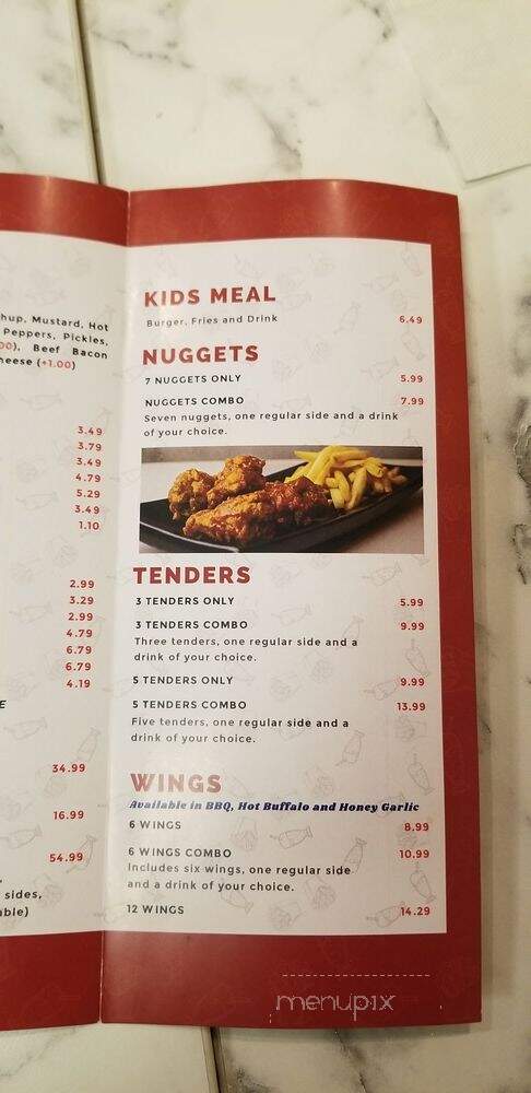 B Boyz - Pickering, ON menu_pic