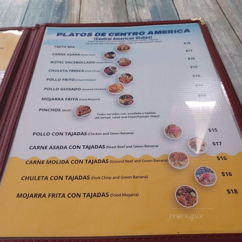 Pupuseria y Restaurante Maria - Jacksonville, FL menu_pic