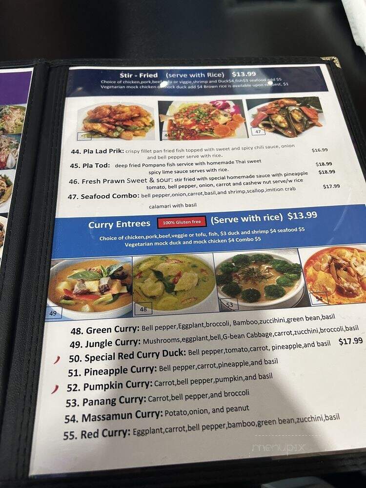 Mon Thai - Denver, CO menu_pic