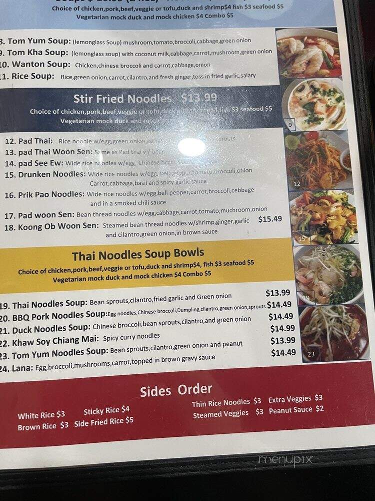 Mon Thai - Denver, CO menu_pic