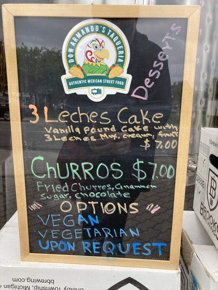 Don Armando's Taqueria - Ferndale, MI menu_pic