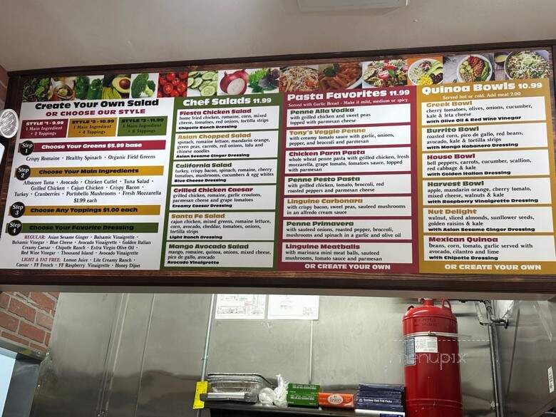 Tony's Panini Grill - Glen Oaks, NY menu_pic