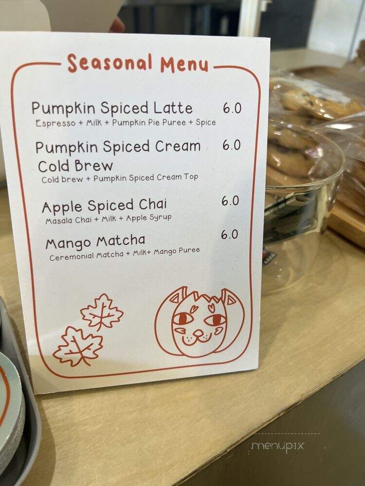 Homeboy Coffee - Artesia, CA menu_pic