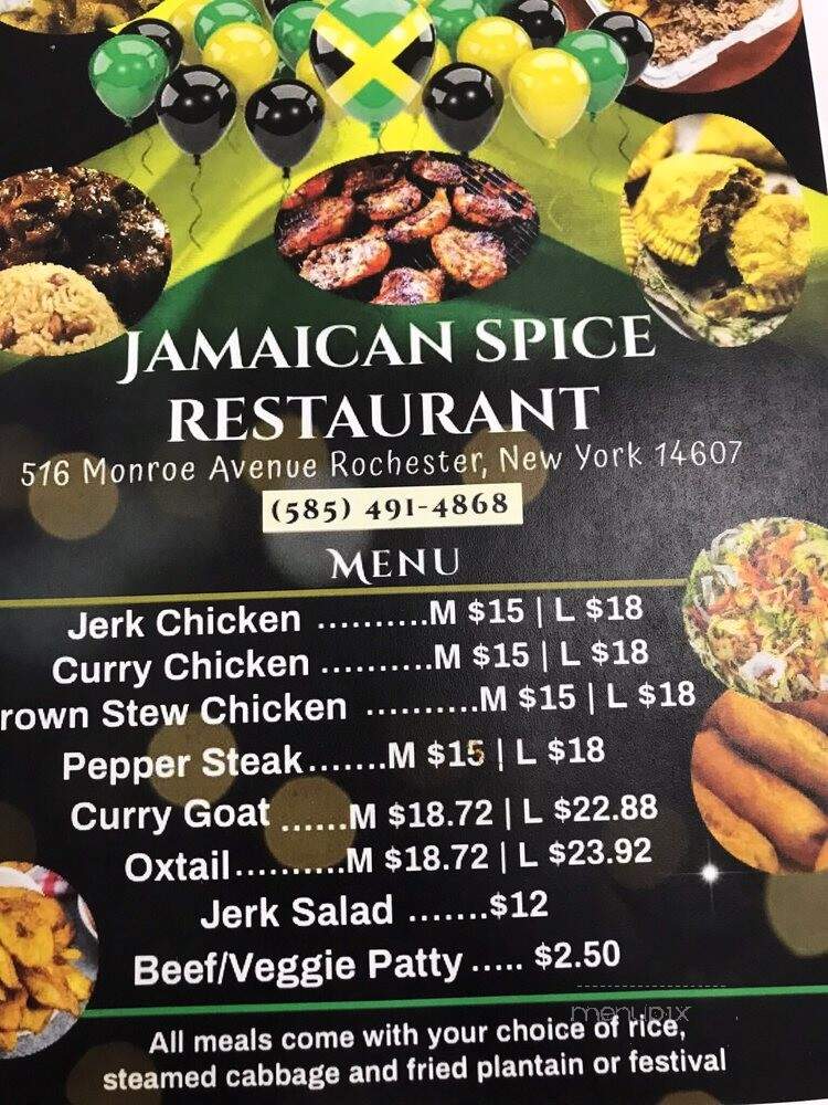 Jamaican Spice - ROCHESTER, NY