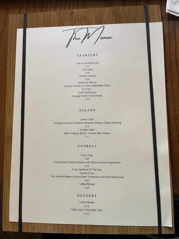 Belt40 Cocktail Lounge & Kitchen - Eufaula, OK menu_pic