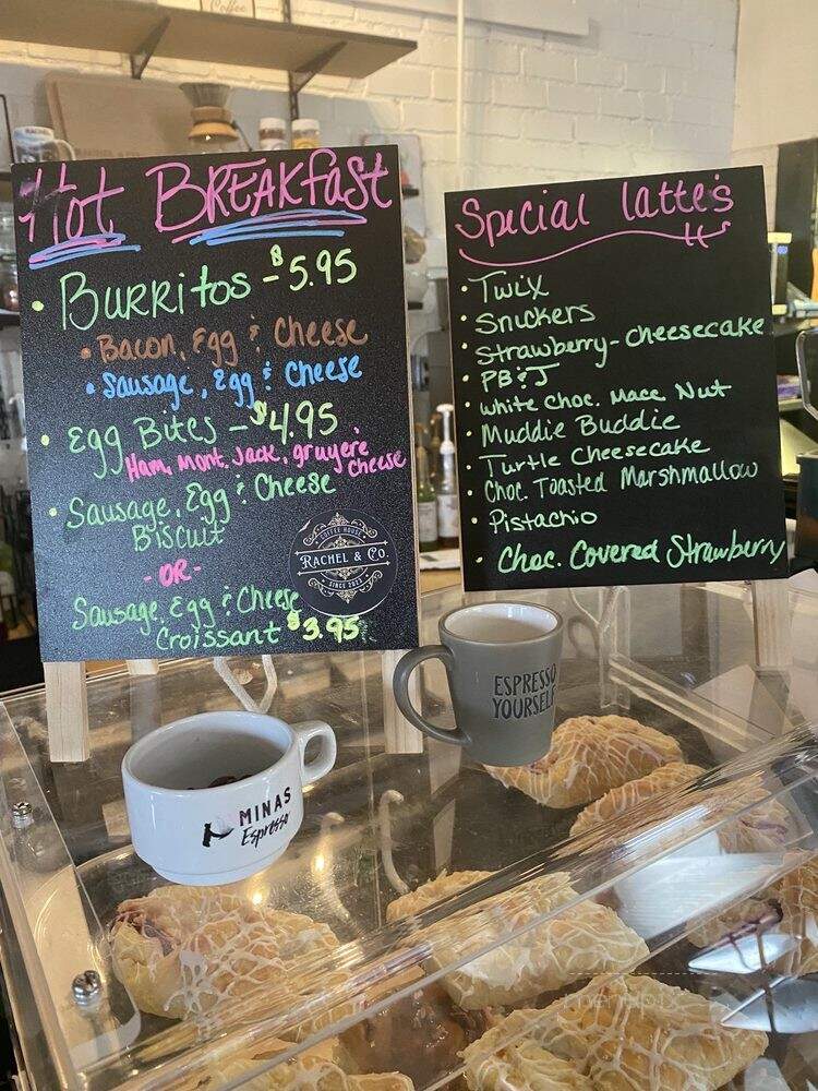 Rachel & Co. Coffee House - Wood River, IL menu_pic