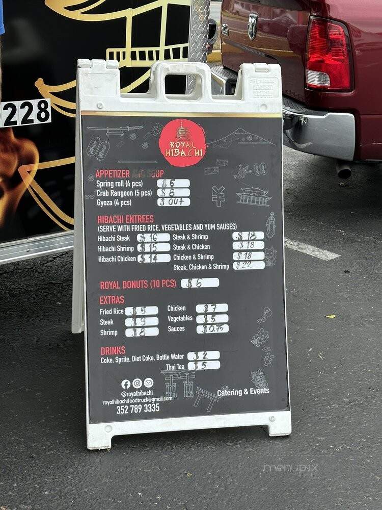 Royal Hibachi - Wildwood, FL menu_pic