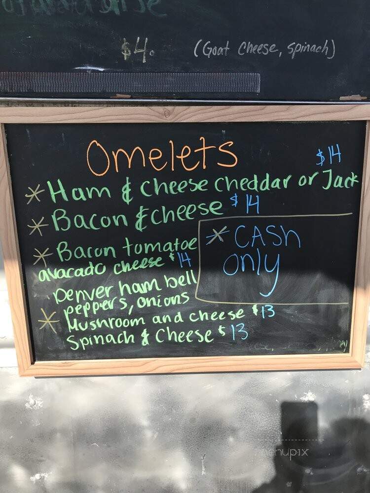 Baby'O Cafe - San Luis Obispo, CA menu_pic