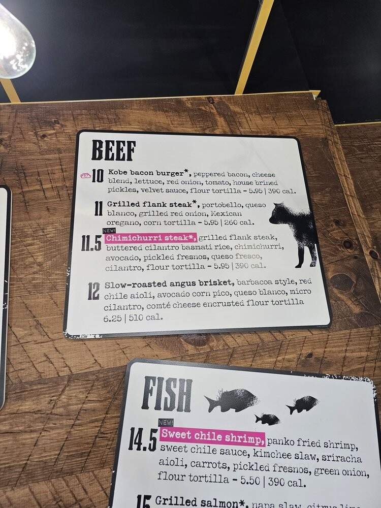 Velvet Taco - Oklahoma City, OK menu_pic