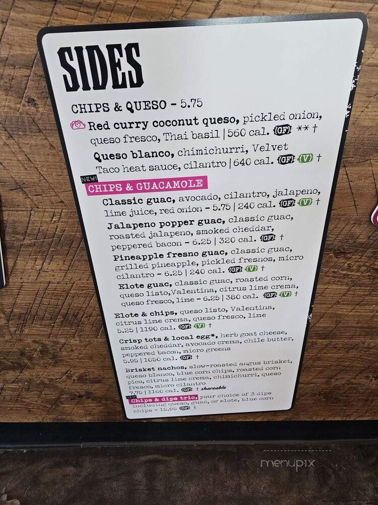 Velvet Taco - Oklahoma City, OK menu_pic