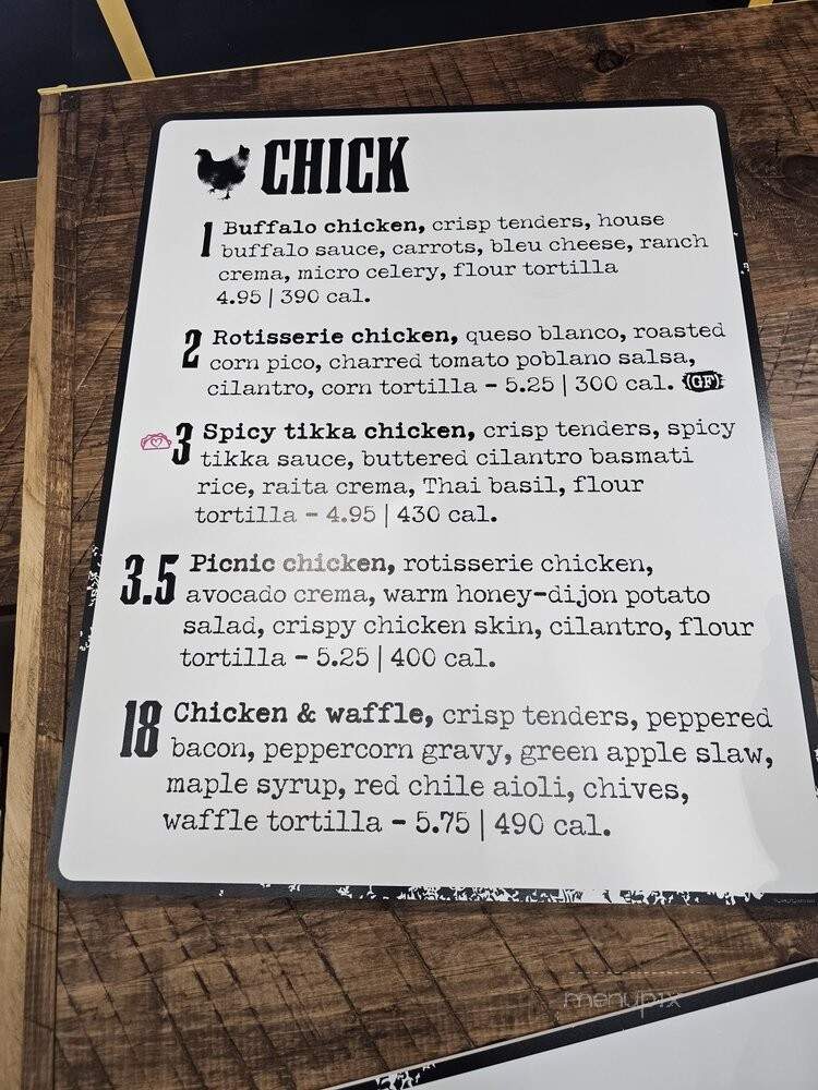 Velvet Taco - Oklahoma City, OK menu_pic