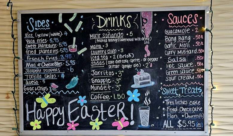 Paco's Empanadas - Franklin, NJ menu_pic