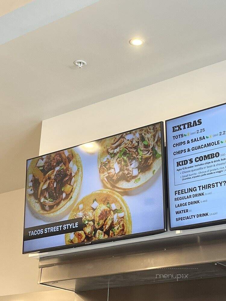 Chronic Tacos - Pasadena, CA menu_pic