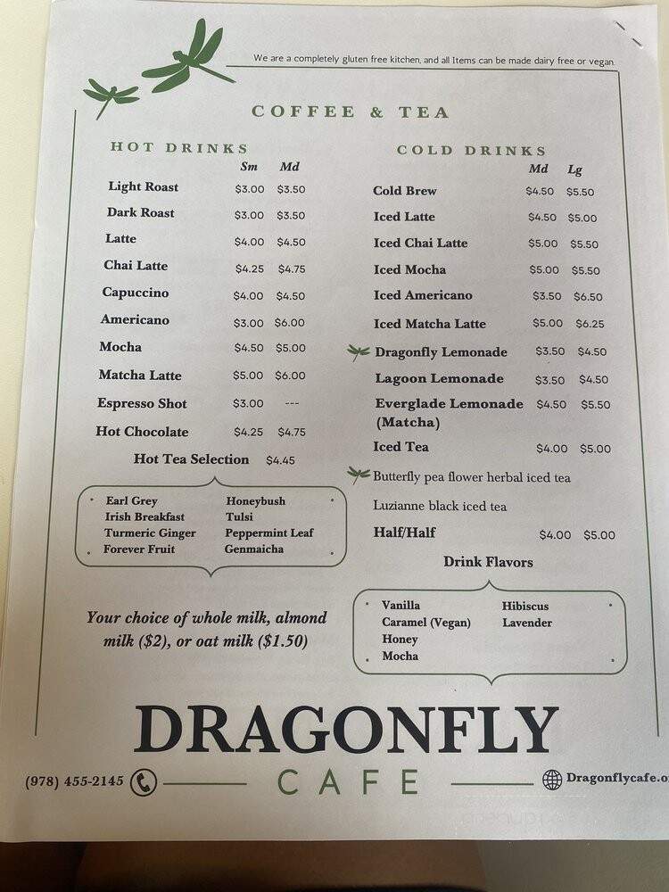 Dragonfly Cafe - Lowell, MA
