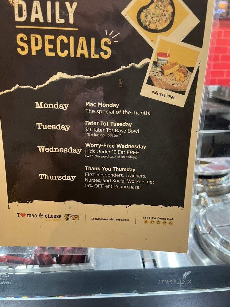 I Heart Mac and Cheese - Hoover, AL menu_pic