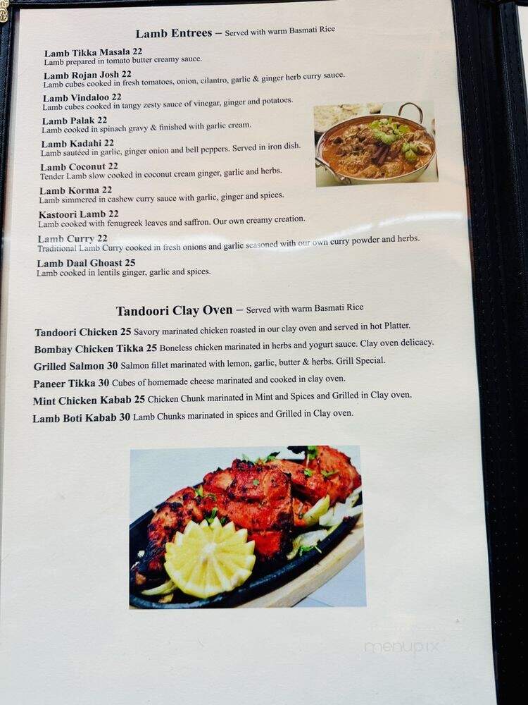 Monsoon India Grill - Lynnwood, WA menu_pic
