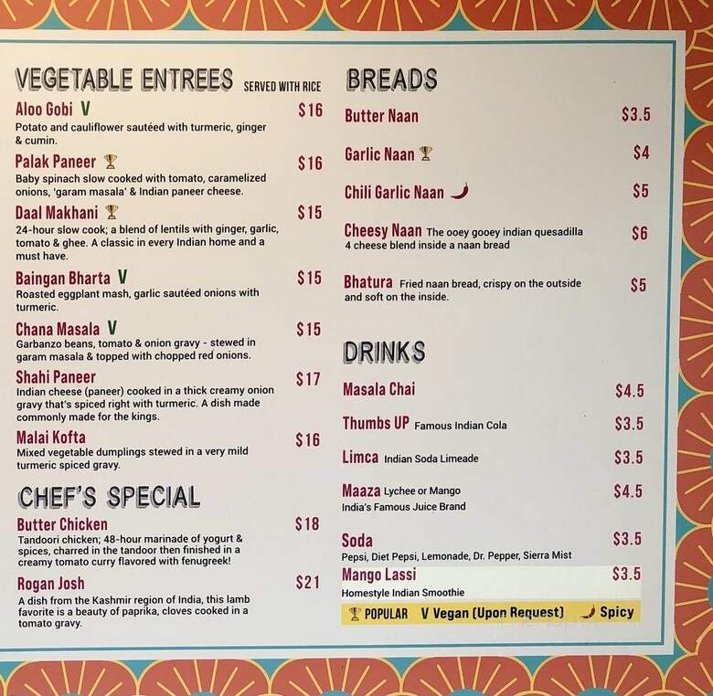 Naan & Curry Take Out - Las Vegas, NV menu_pic