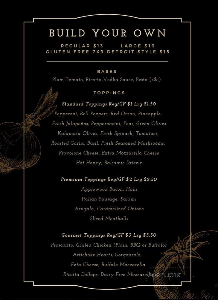 Prohibition Pizza - High Springs, FL menu_pic