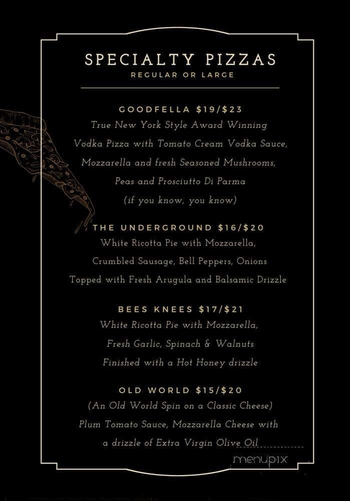 Prohibition Pizza - High Springs, FL menu_pic