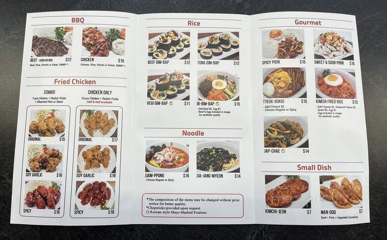 Cafe the Mani - Lawrence, KS menu_pic