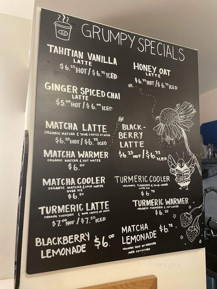 Cafe Grumpy - New York, NY menu_pic