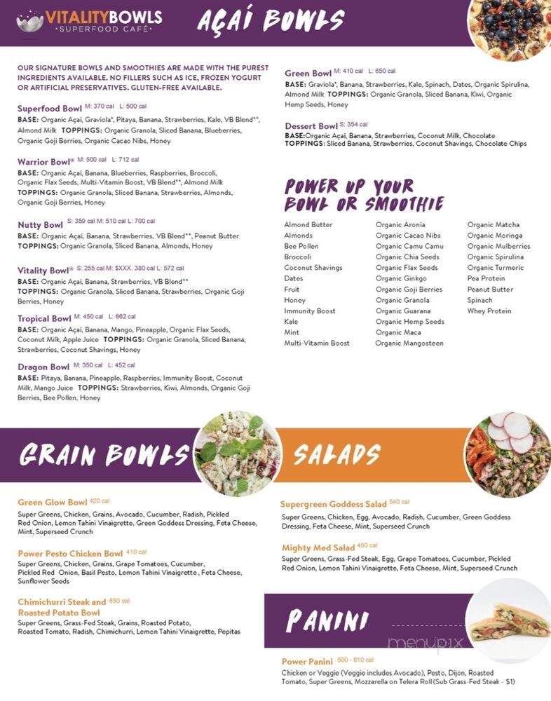 Vitality bowls - Modesto, CA menu_pic
