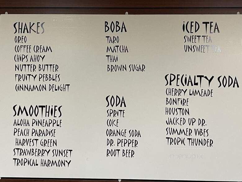 Teaki Island - Spring, TX menu_pic