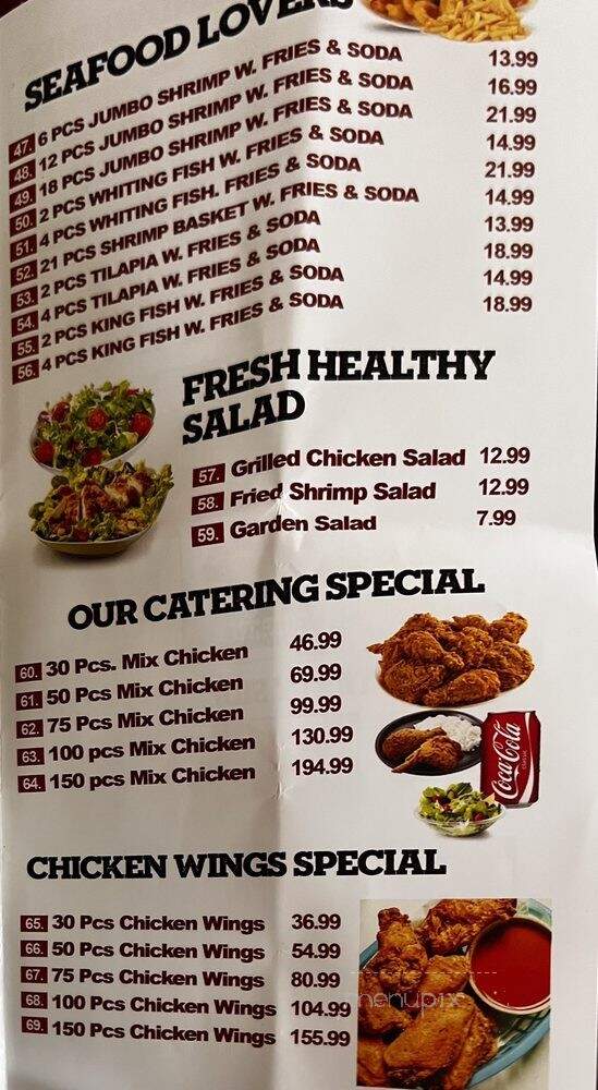 Halal Crispy Chicken and Burgers - Manville, NJ menu_pic
