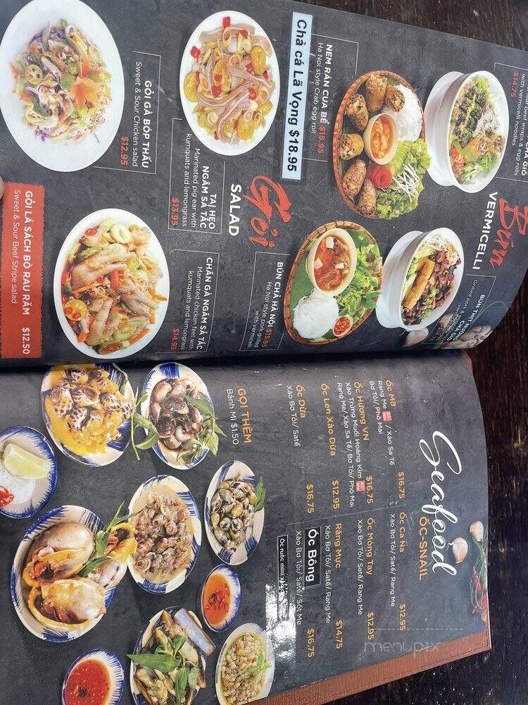 The Moo - Garden Grove, CA menu_pic