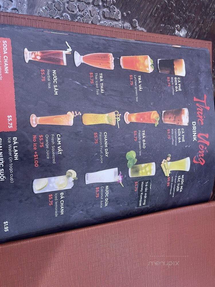 The Moo - Garden Grove, CA menu_pic