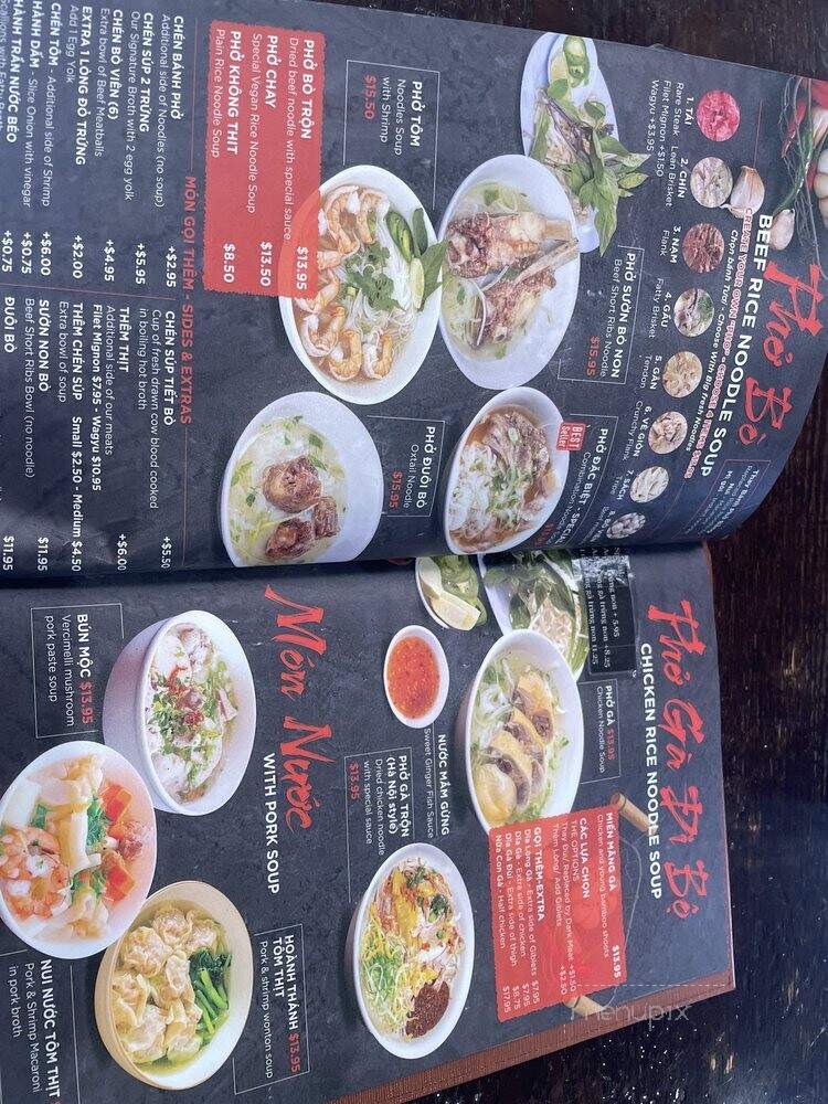 The Moo - Garden Grove, CA menu_pic