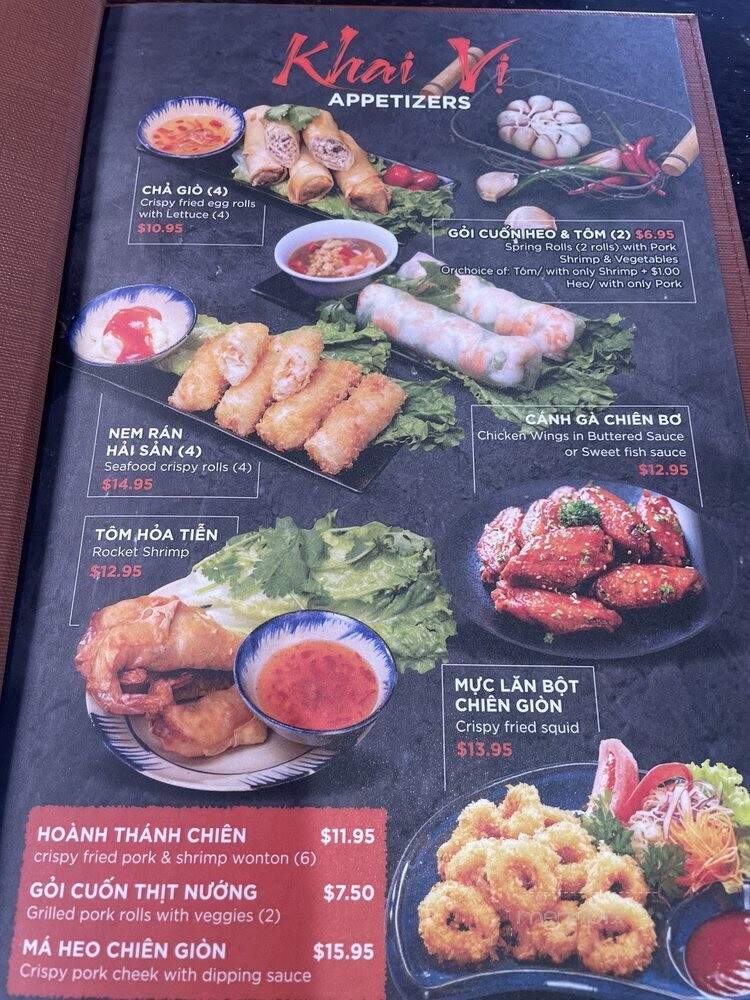 The Moo - Garden Grove, CA menu_pic