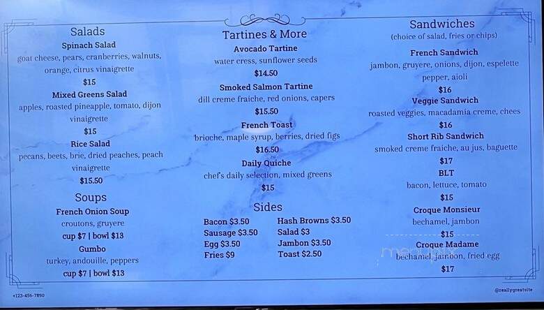 Maldon's Bistro - Irvine, CA menu_pic
