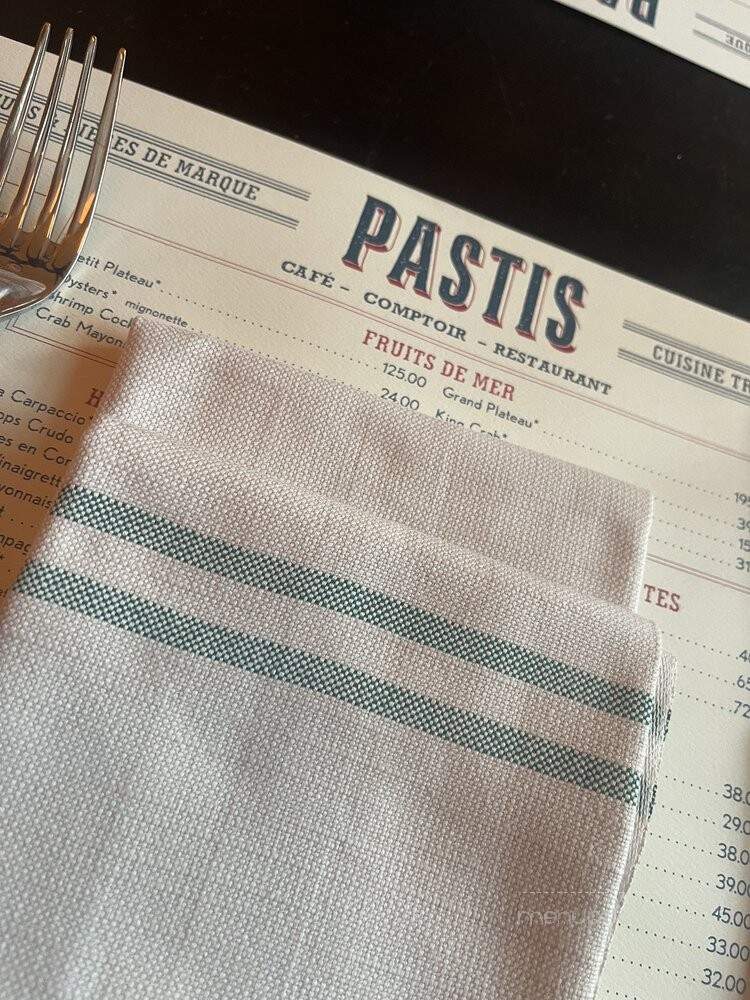 Pastis Miami - Miami, FL menu_pic