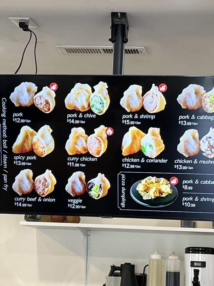 Dumpling House - Nashville, TN menu_pic