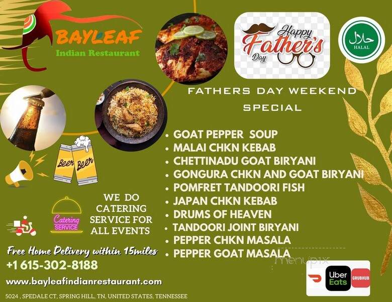 Bayleaf Indian Restaurant - Spring Hill, TN