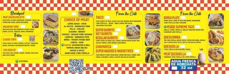El Perejil Mexican Grill - Merced, CA menu_pic